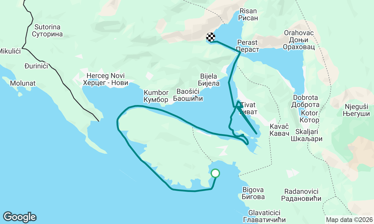 Back to the bay of Kotor 