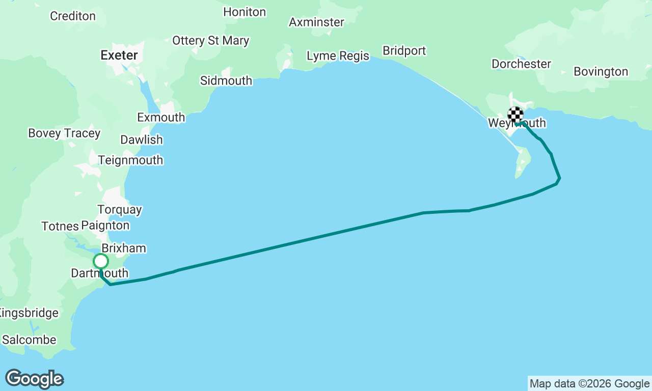 Dartmouth to Weymouth