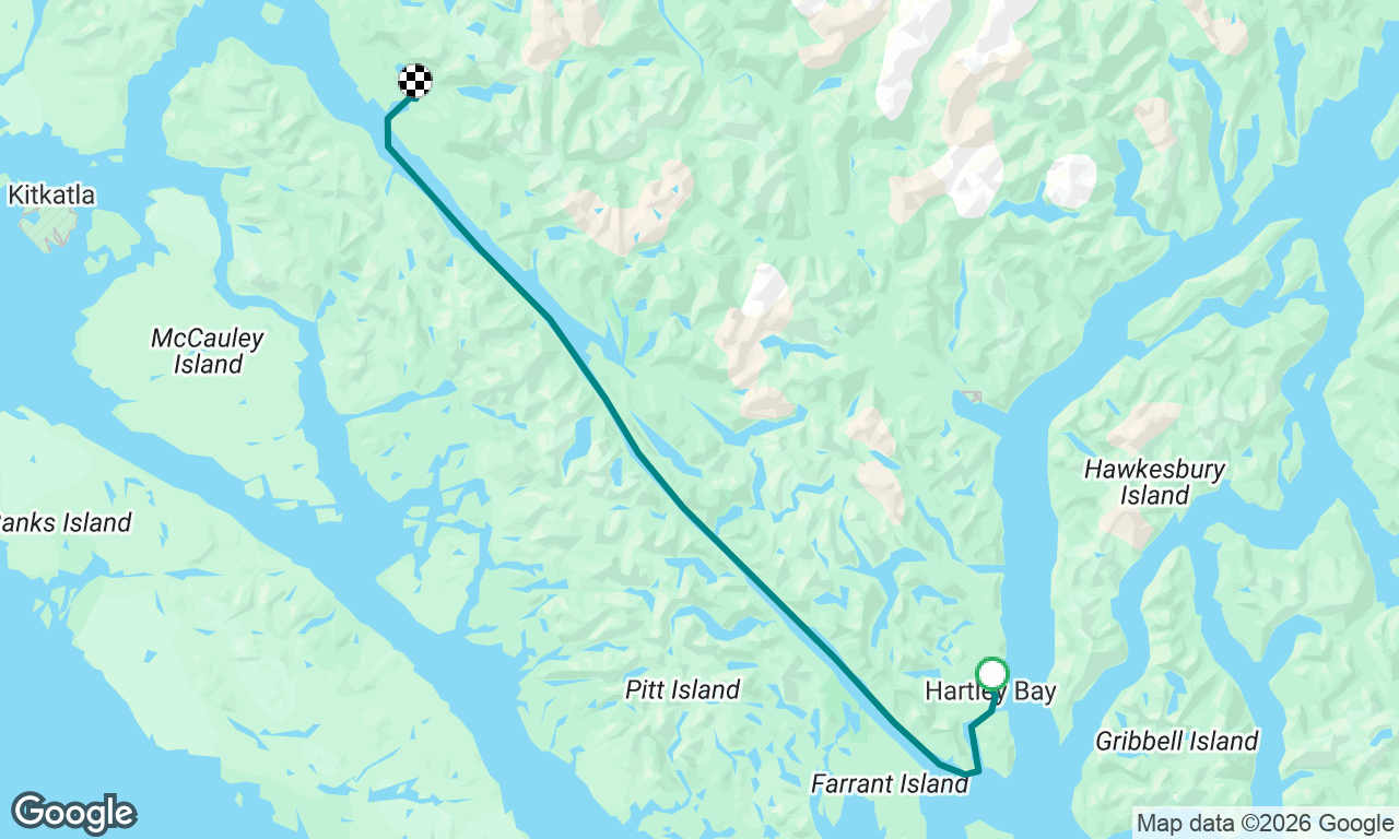 Voyage map