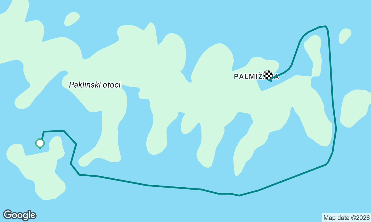 Short hop to Palmizana
