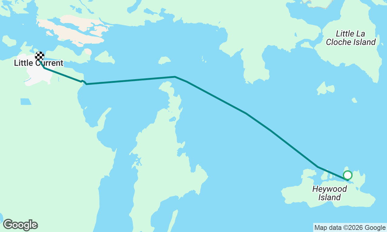 Heywood Island to Little Current
