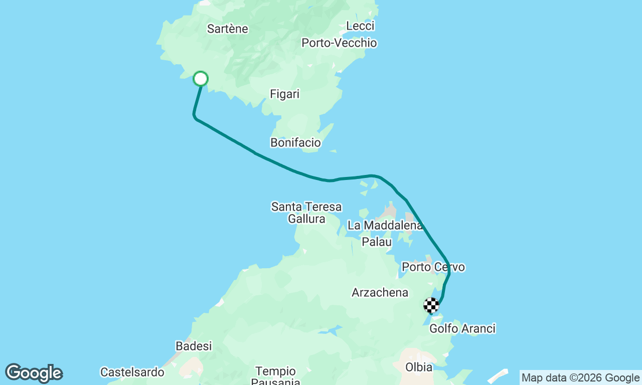 Voyage map