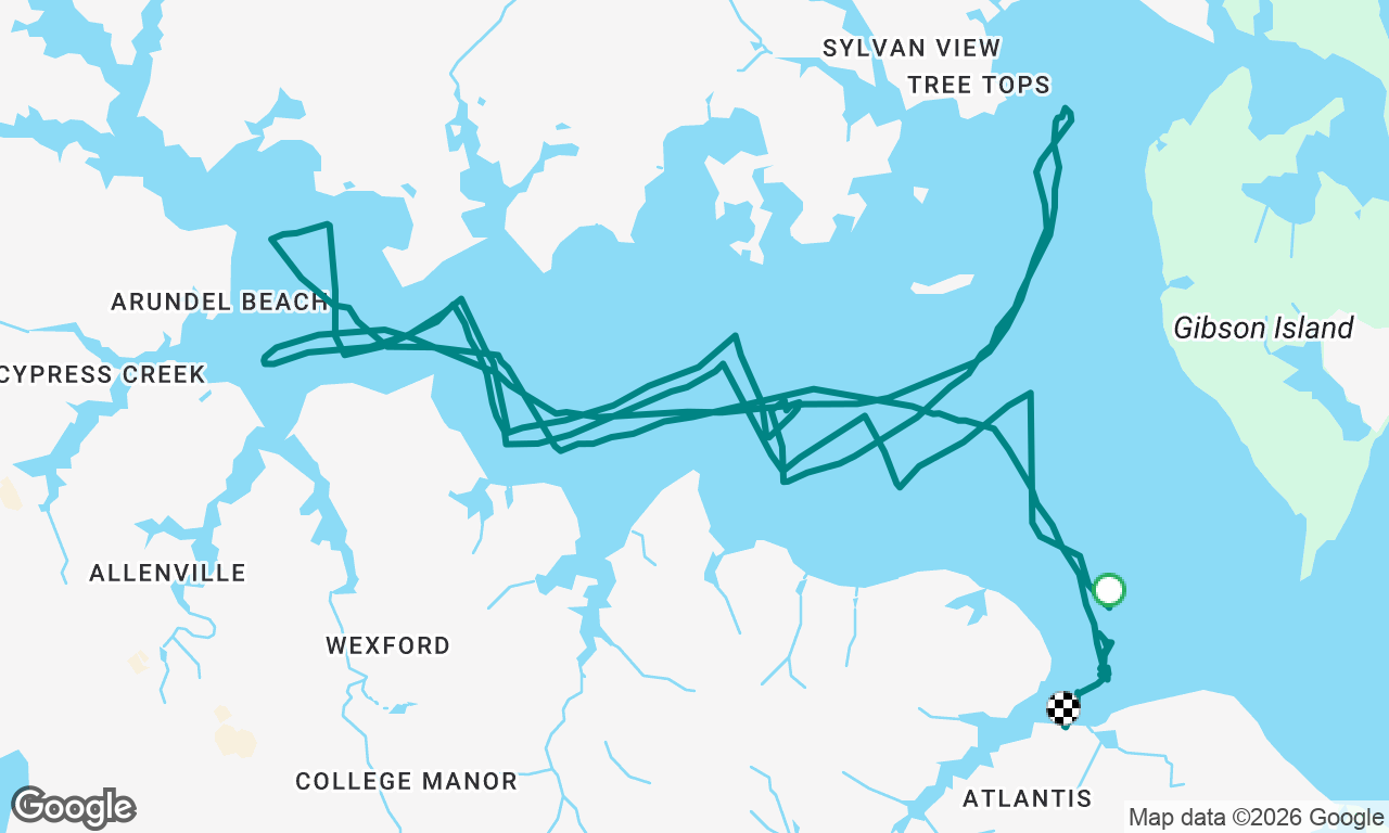 Magothy river ride (Chesapeake)