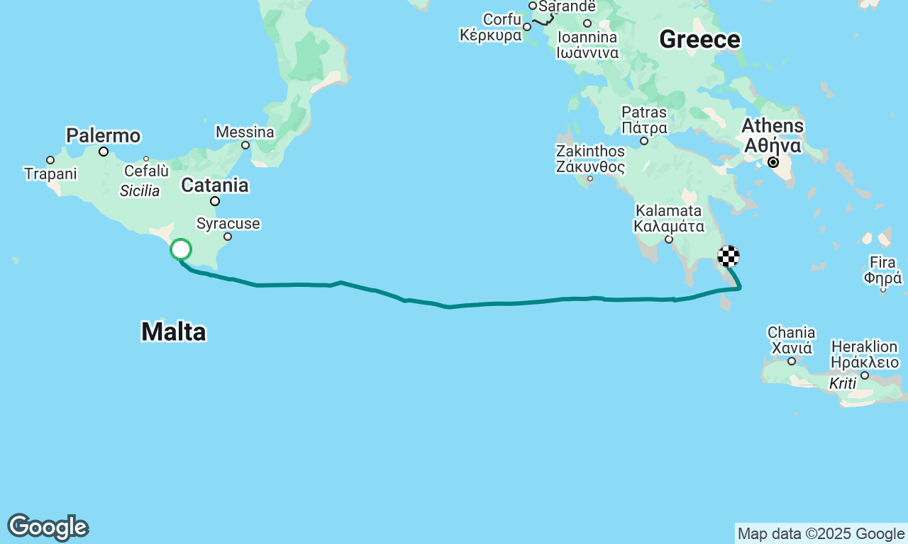 Italy 🇮🇹 to Greece 🇬🇷