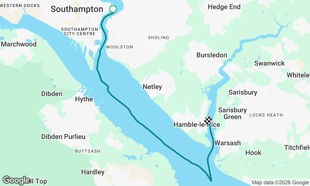 Voyage map