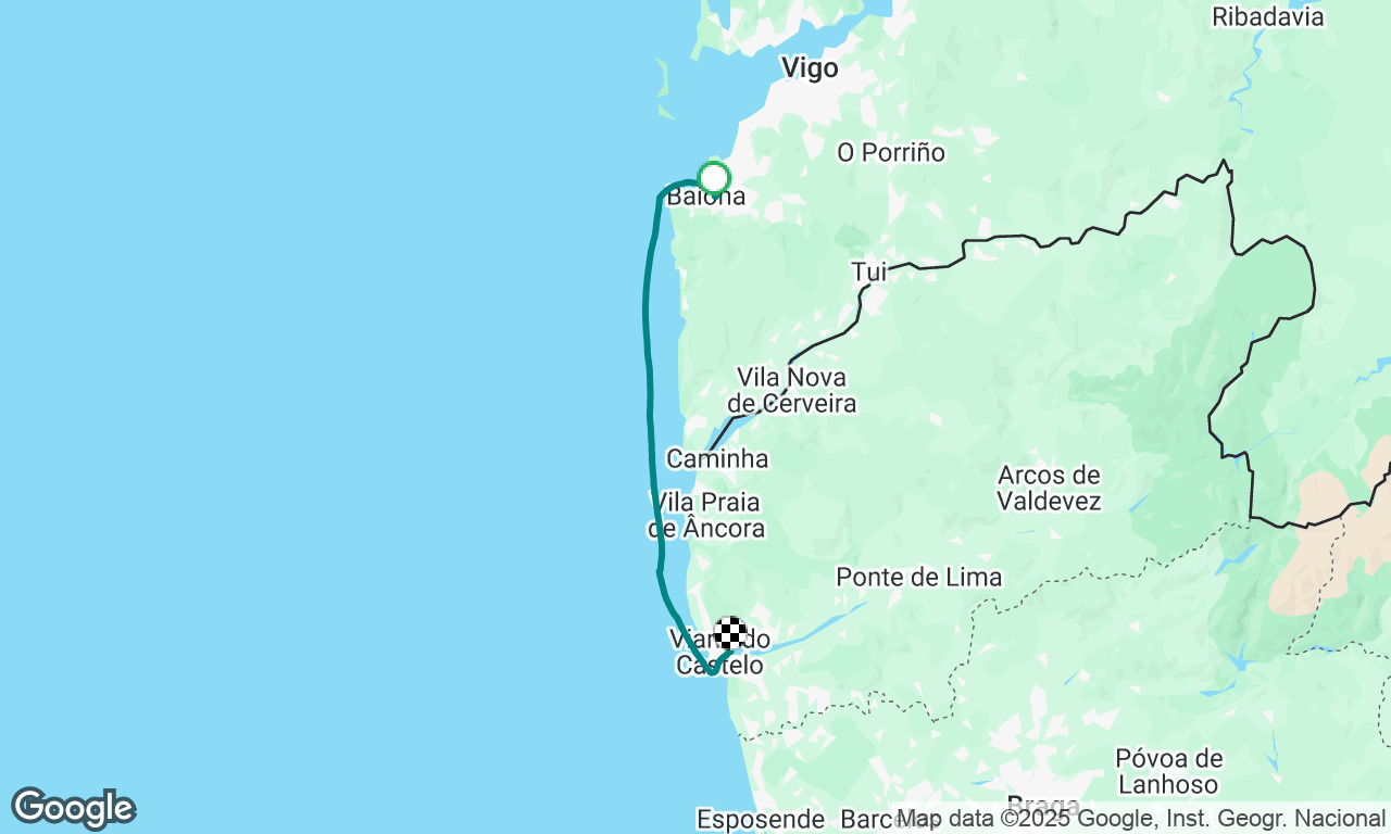 Porto Deportivo de Baiona to Viana Marina