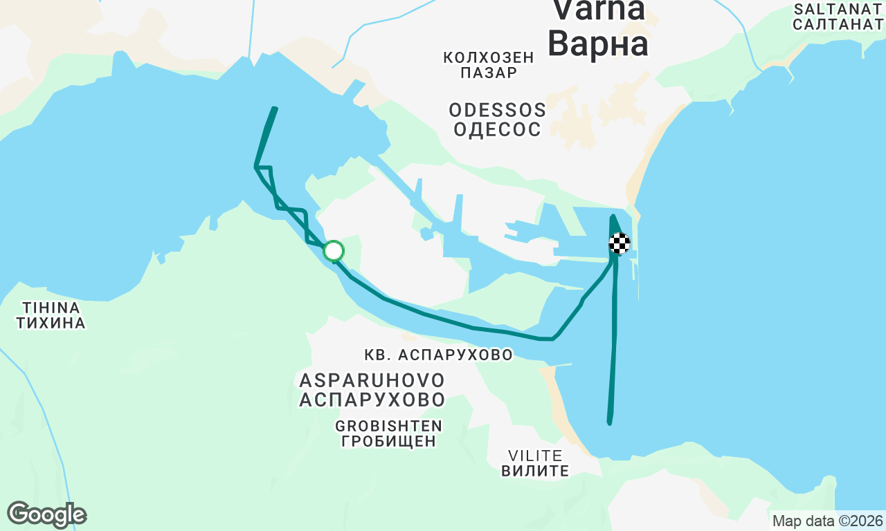 Voyage map