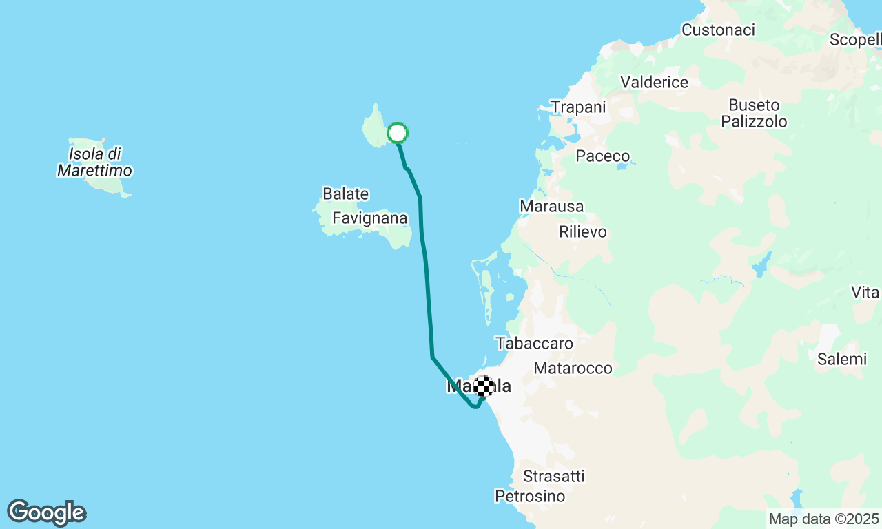 Voyage map