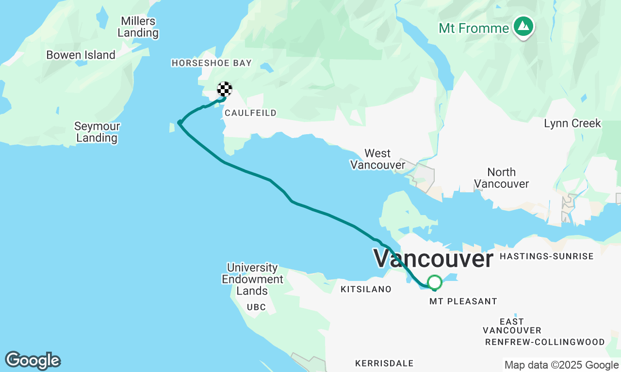 Commute to tbird for haul out