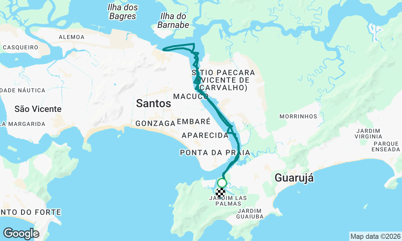 Voyage map