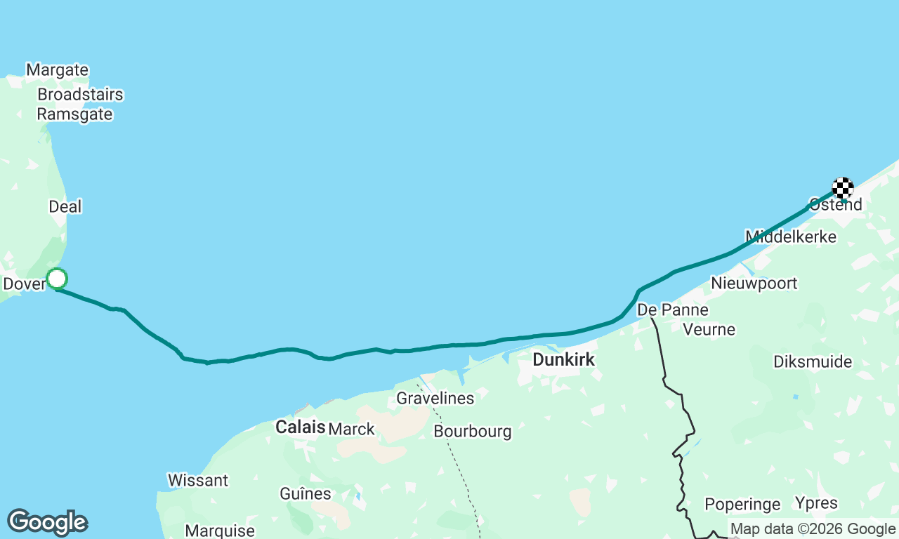 Voyage map