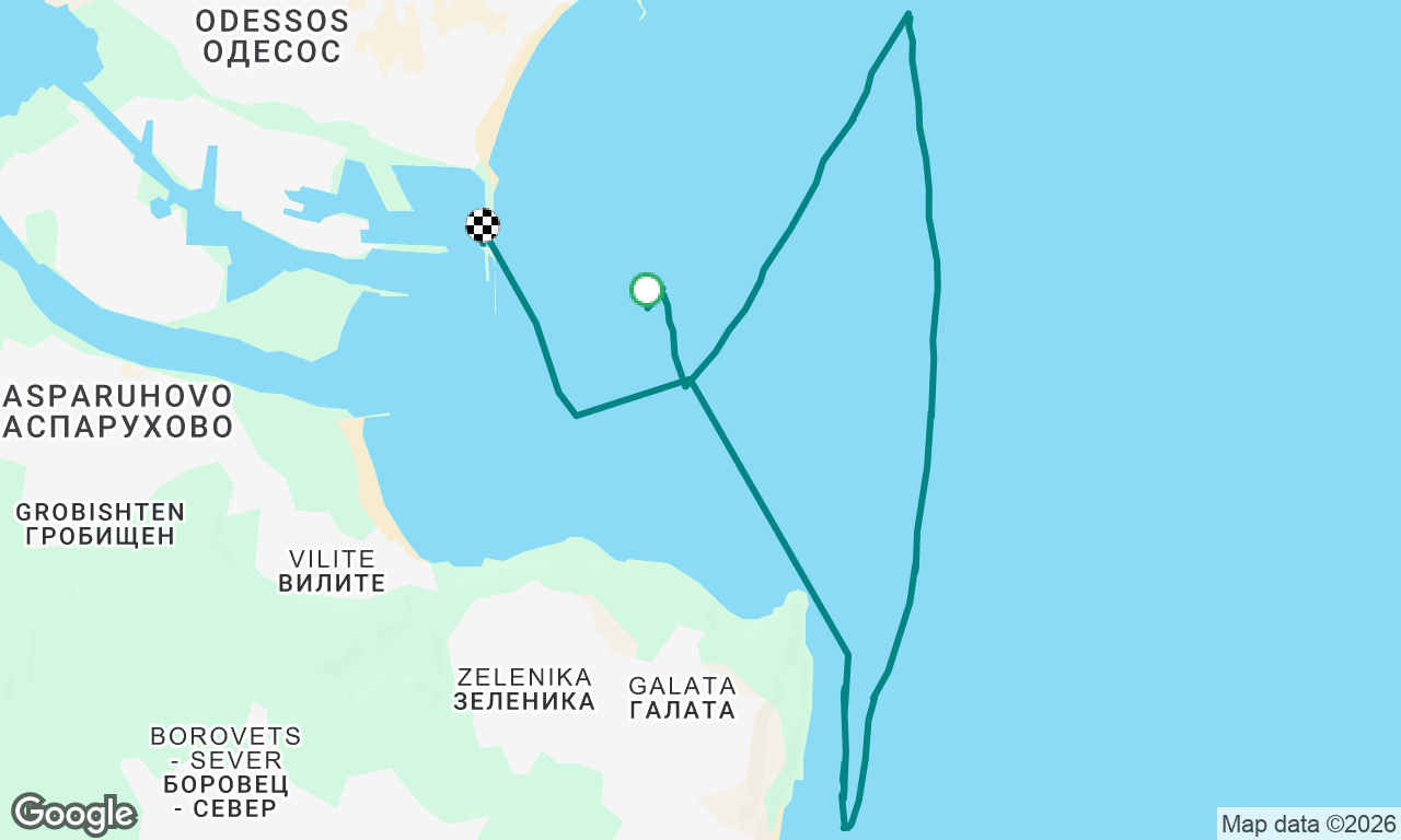 Voyage map
