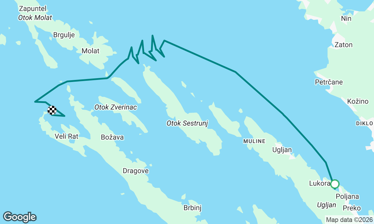 Voyage map