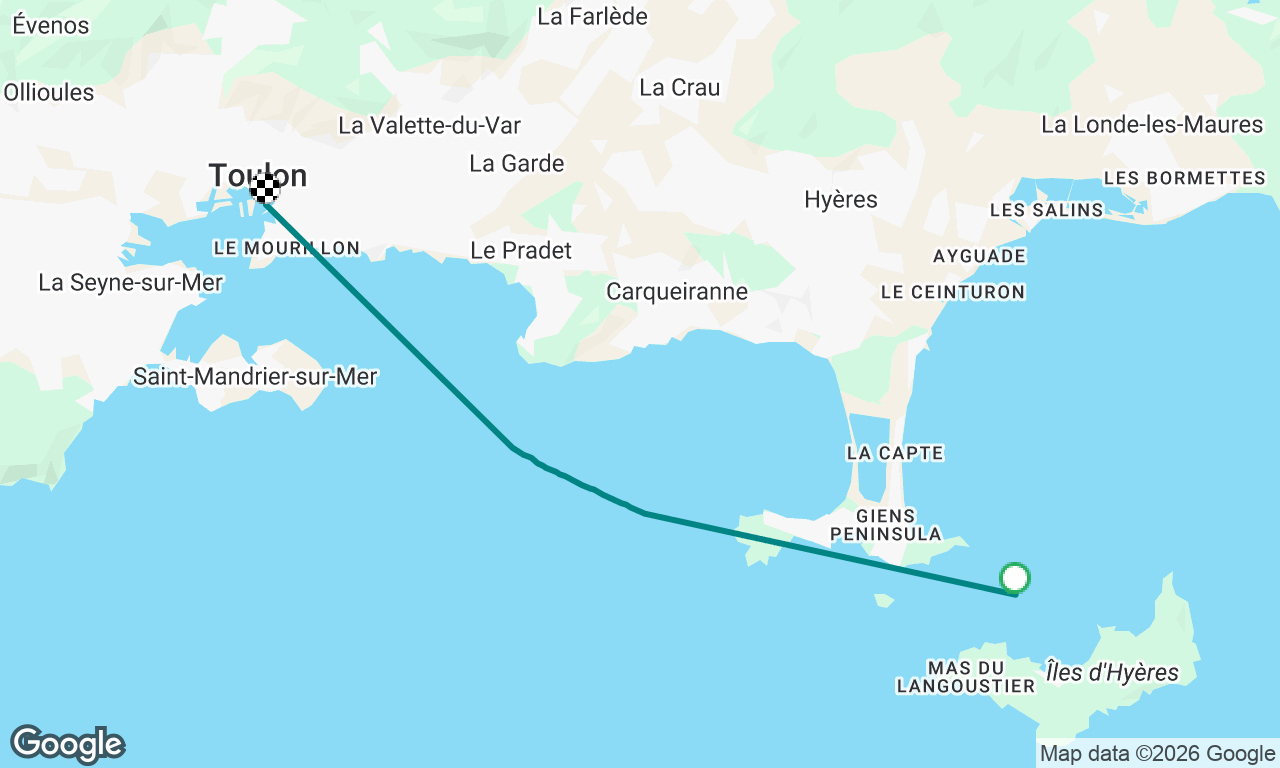 Voyage map