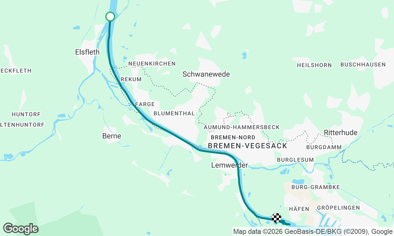 Voyage map