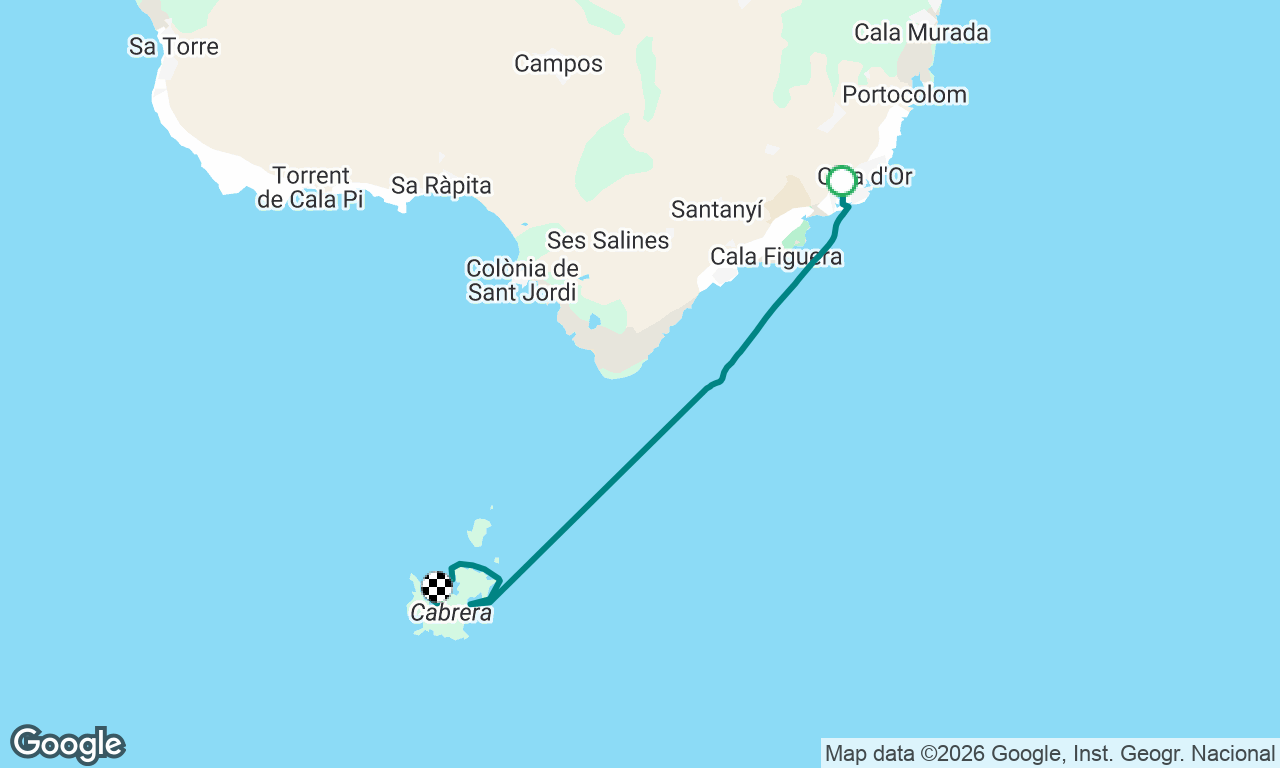 Portopetro to Cabrera
