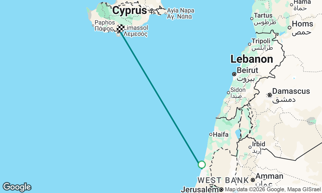 Voyage map