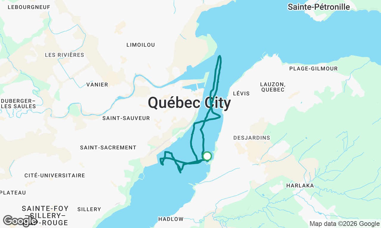 Voyage map