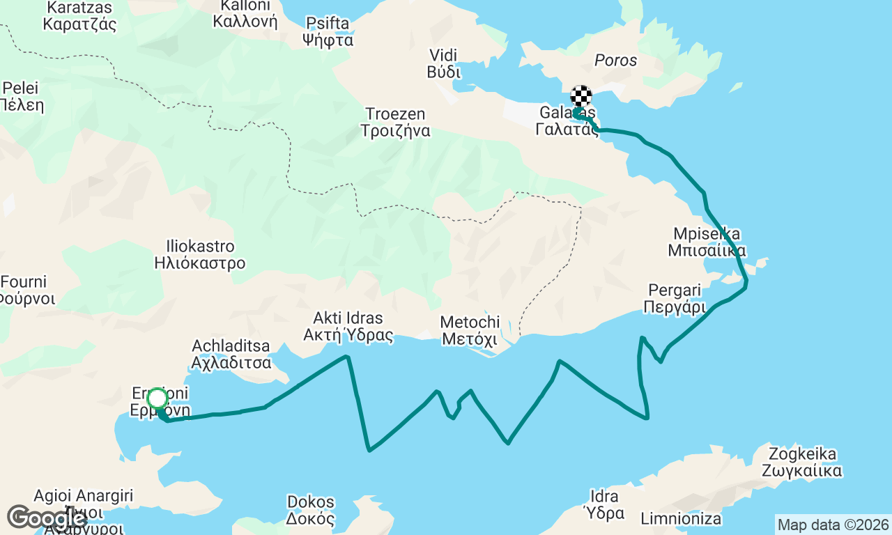 Harmonie to Poros