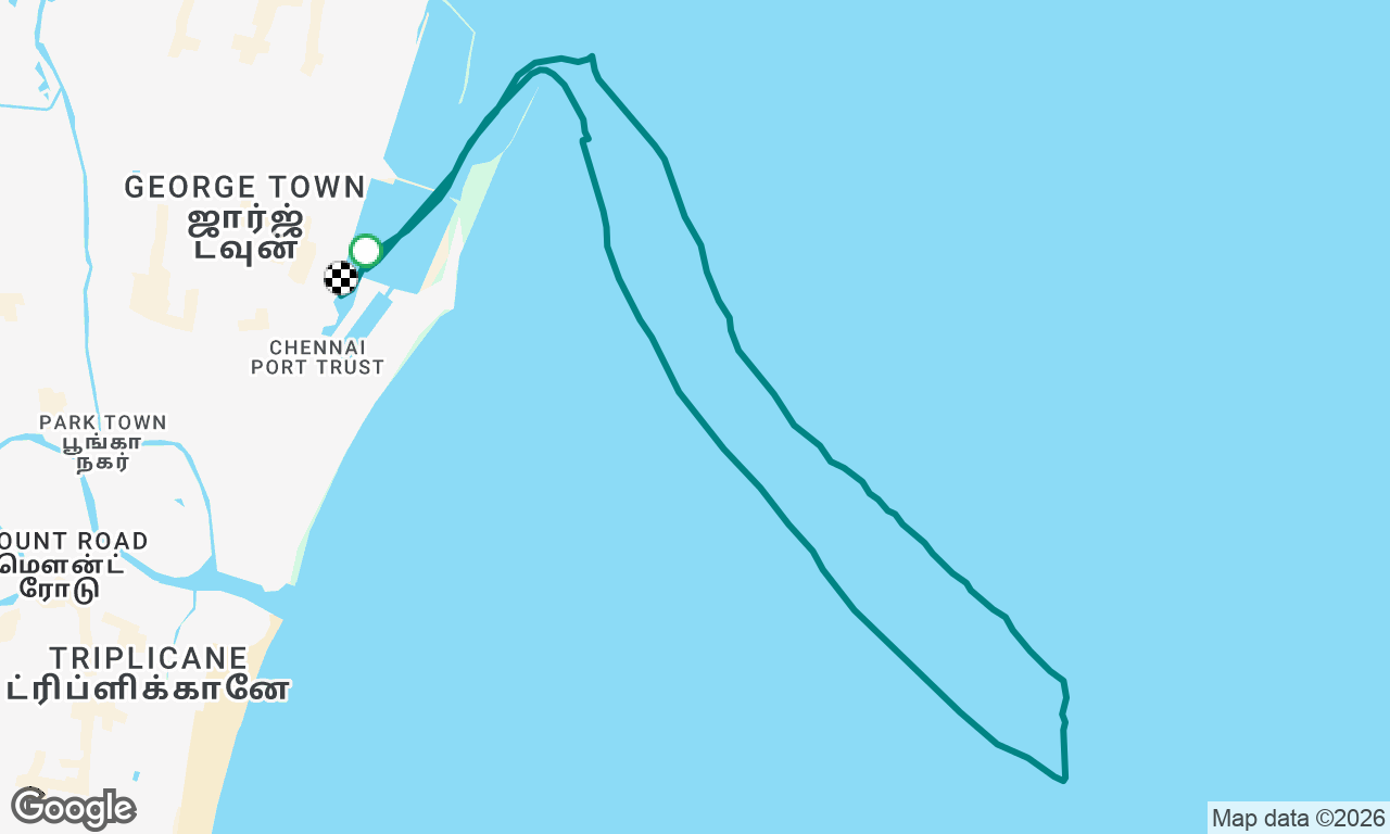 Voyage map