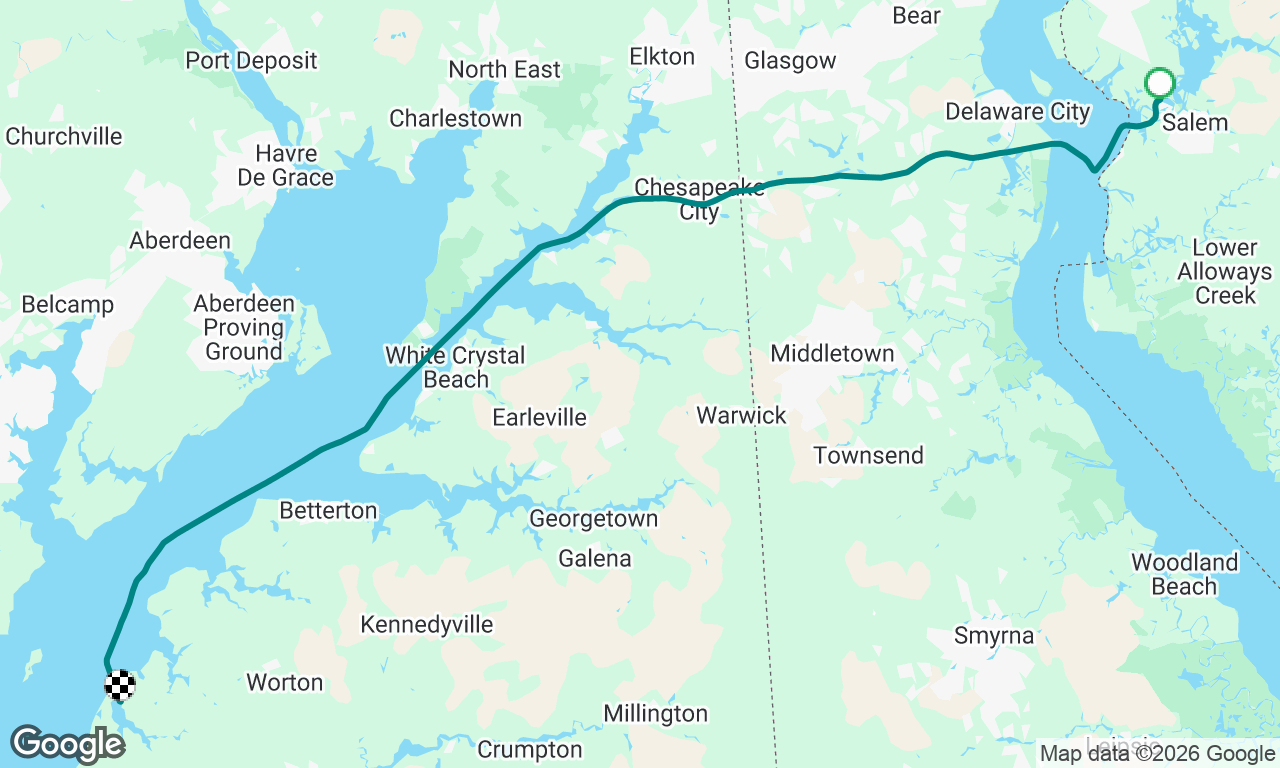 Voyage map