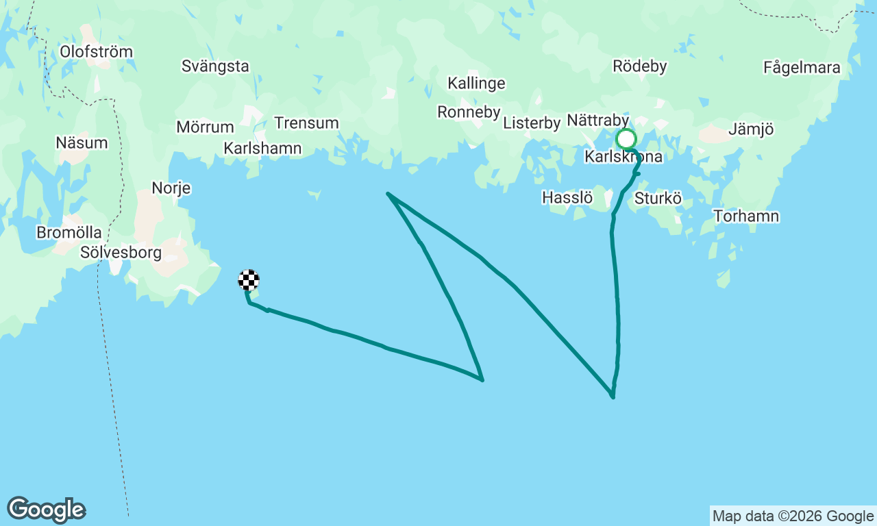 Voyage map