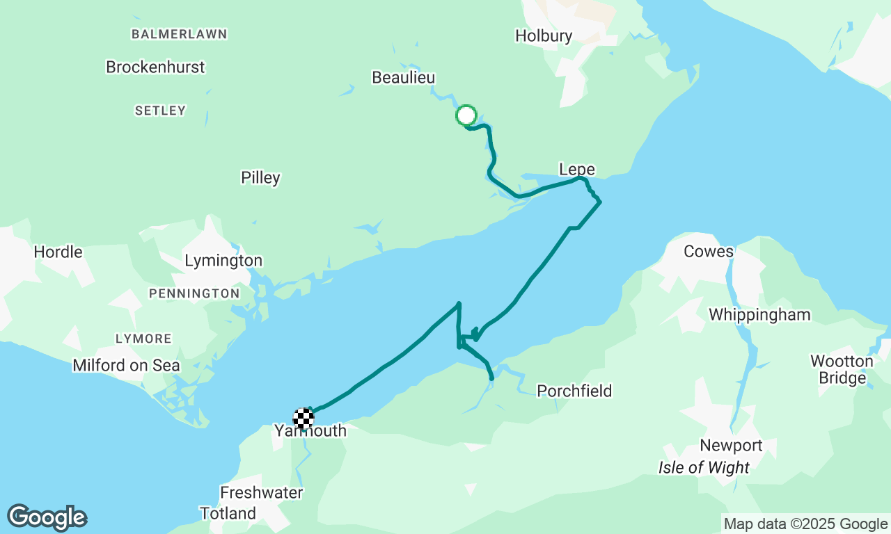 DS Day 4 - Buckler’s Head, Beaulieu River to Yarmouth, IOW