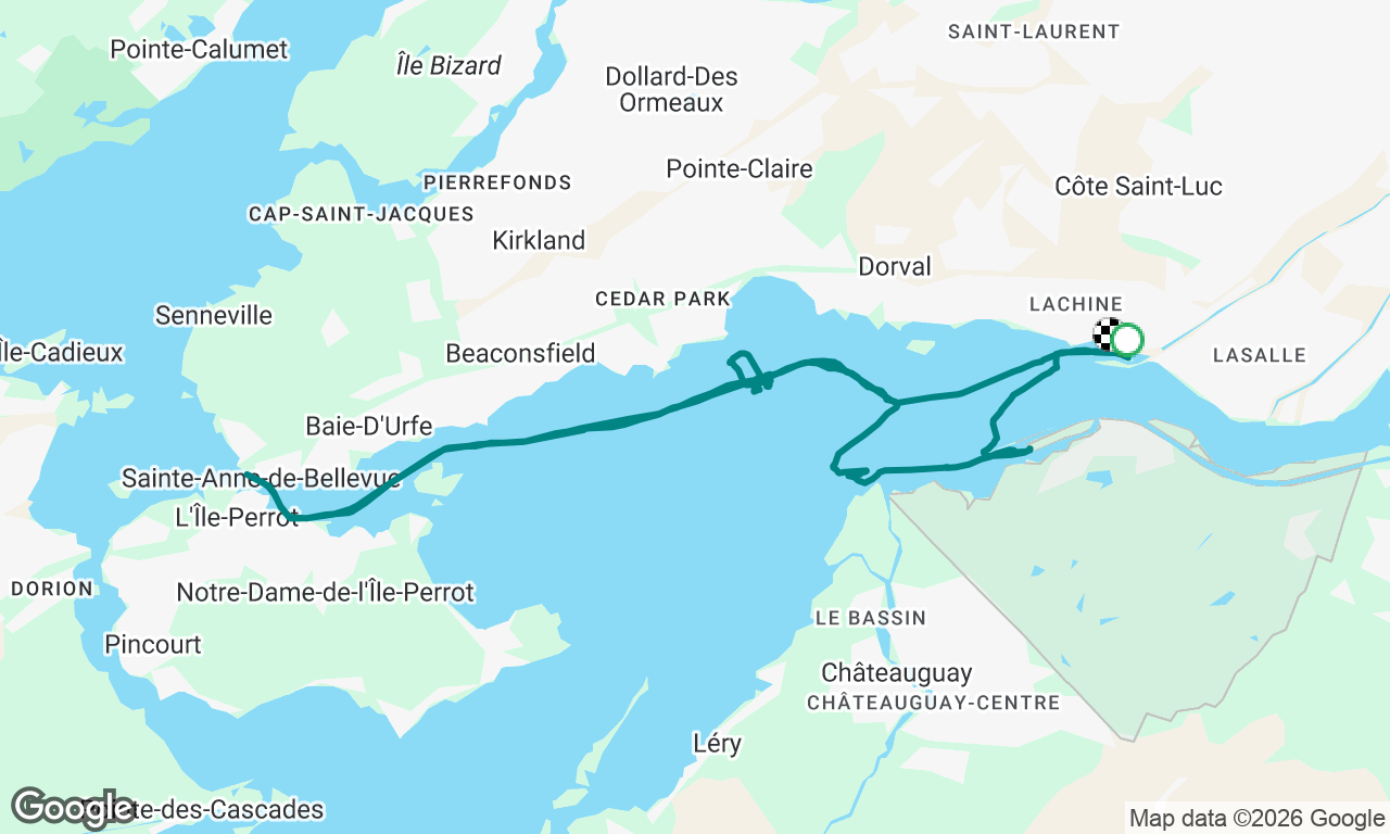 Voyage map