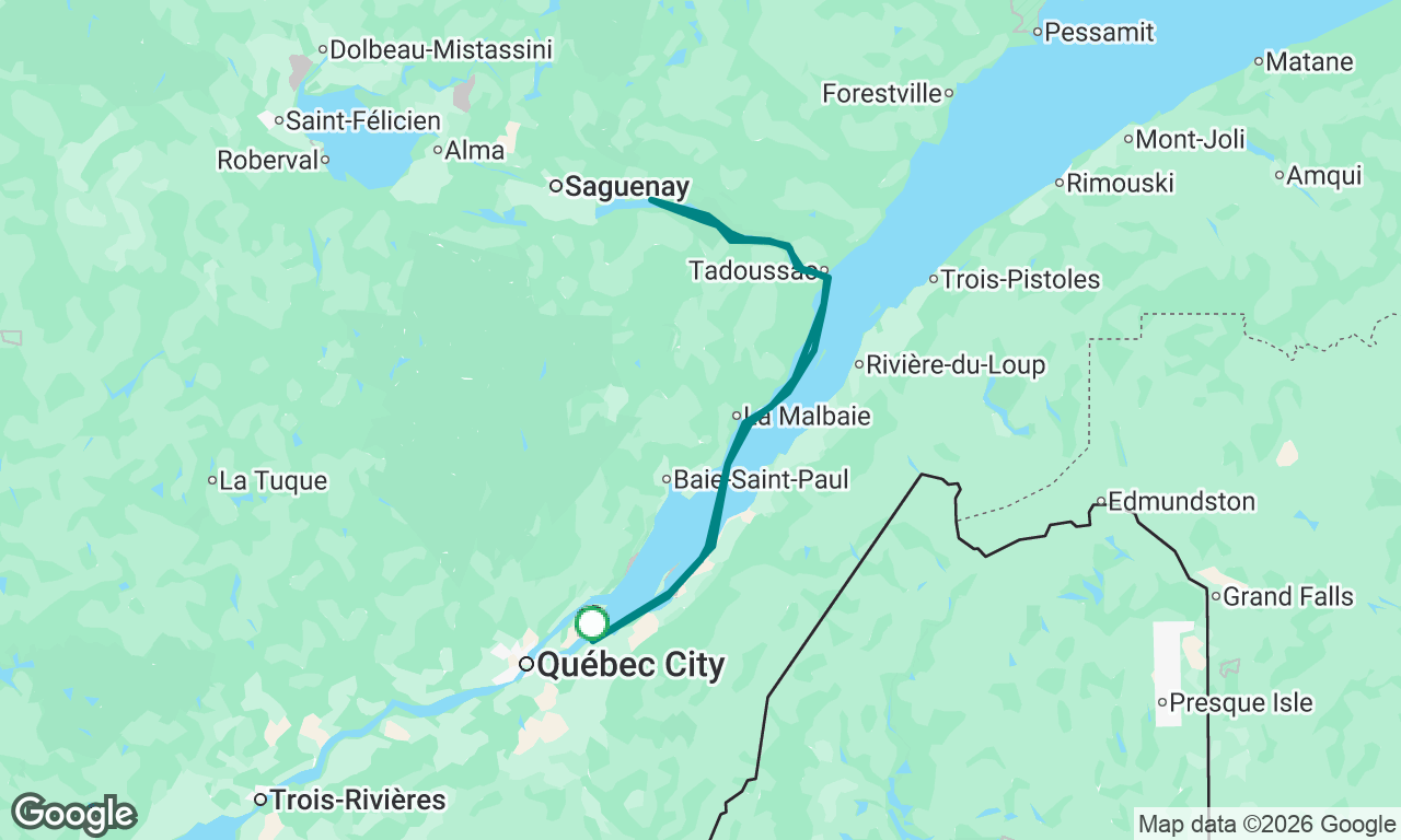 Voyage map