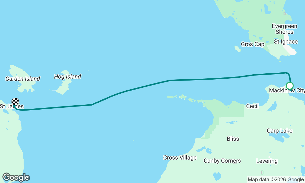 Voyage map