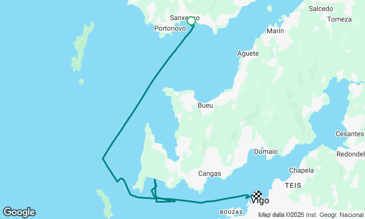 A Coruña - Vigo Leg 6
(Zeezeilers)