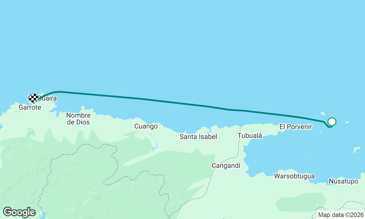 Nugnudup, San Blas to Litton Bay, Panama