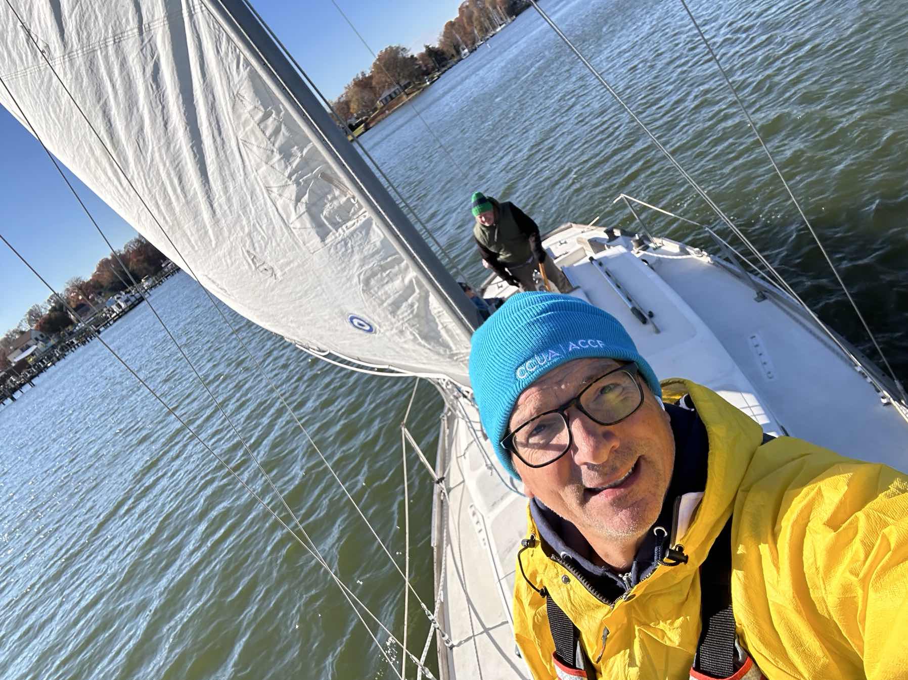 Last sail in 2024 on Alakai - reef in, strong gusts_C73C30B6-DA03-41C9-B06B-04E564604205