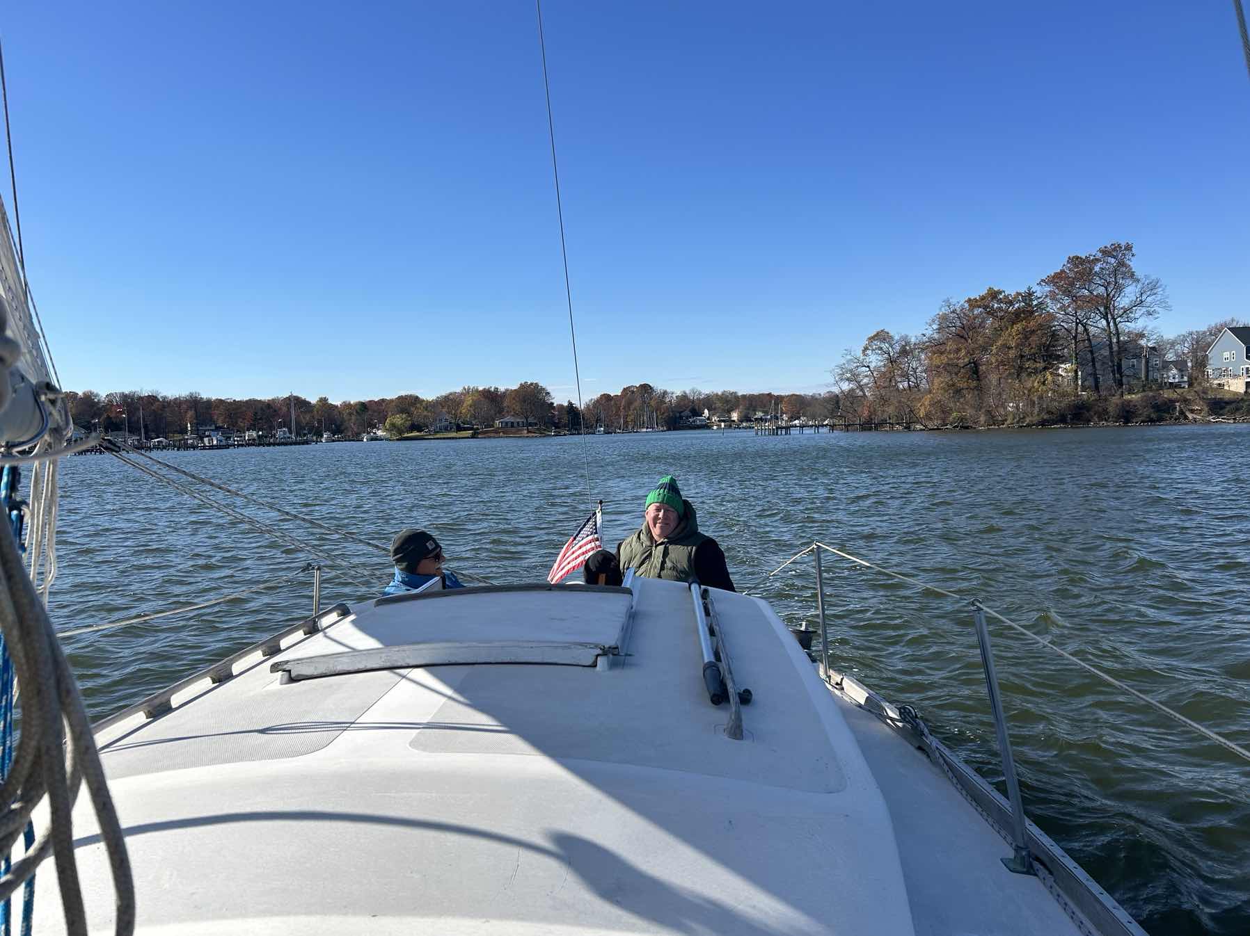 Last sail in 2024 on Alakai - reef in, strong gusts_97B5D618-879D-4021-8D85-14D6DD722F74