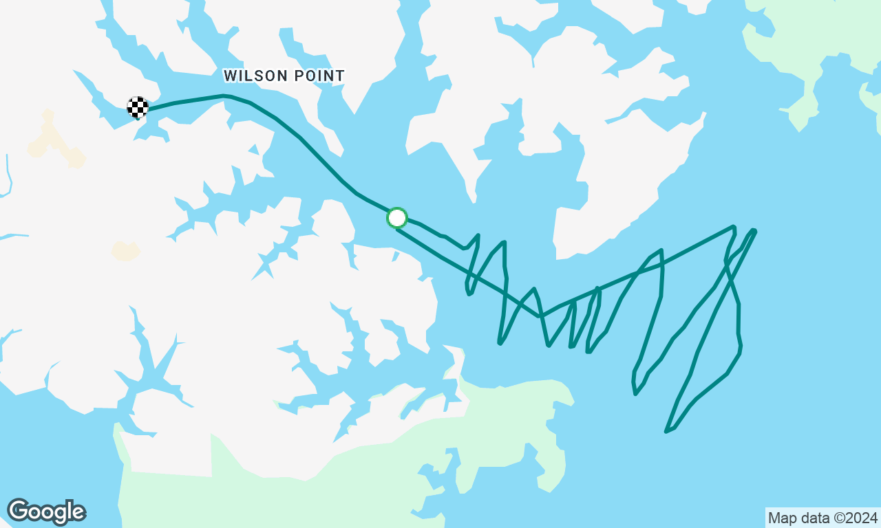 Last sail in 2024 on Alakai - reef in, strong gusts
