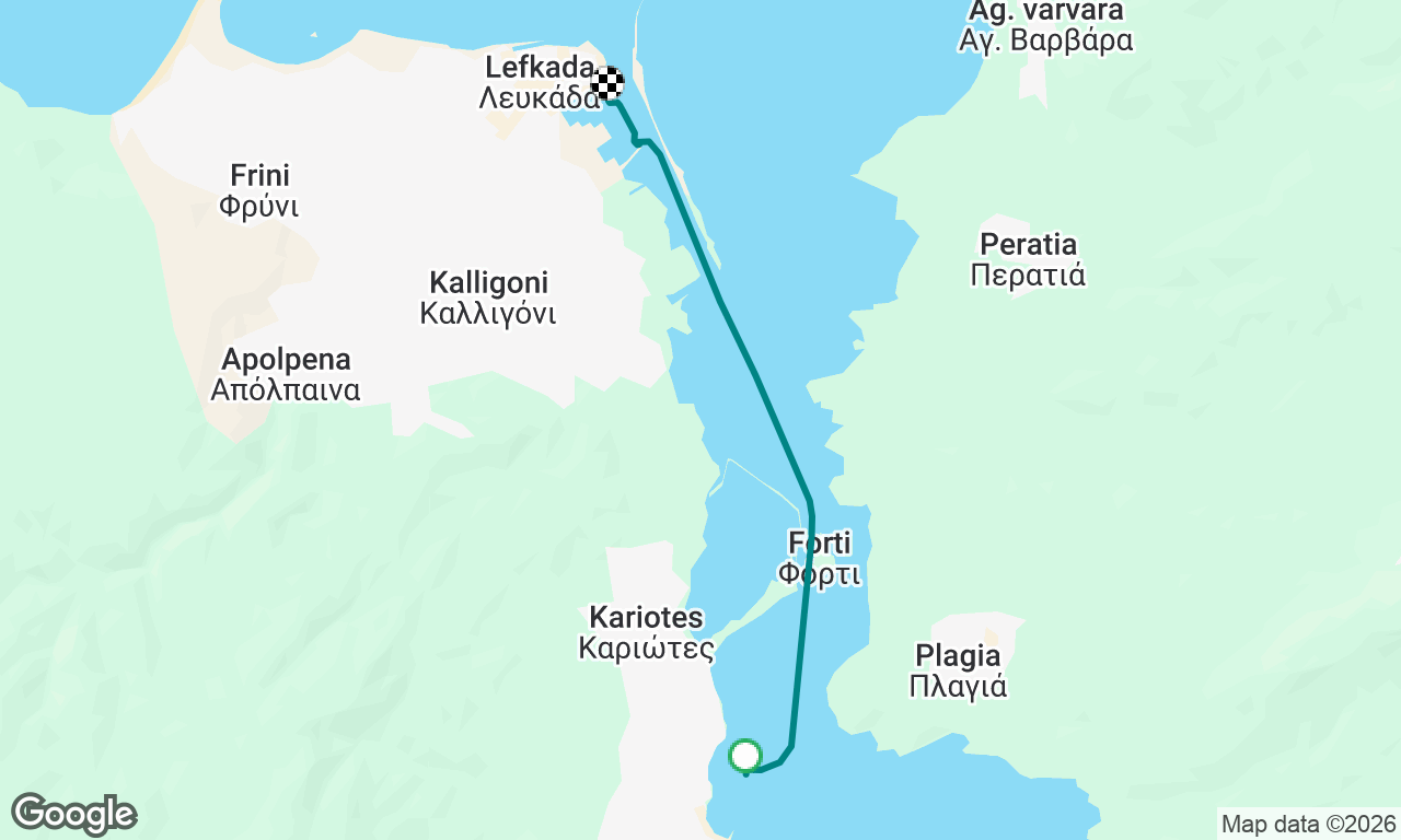 Voyage map