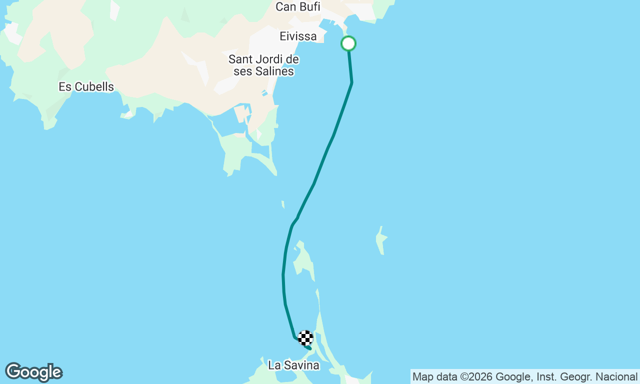 Voyage map