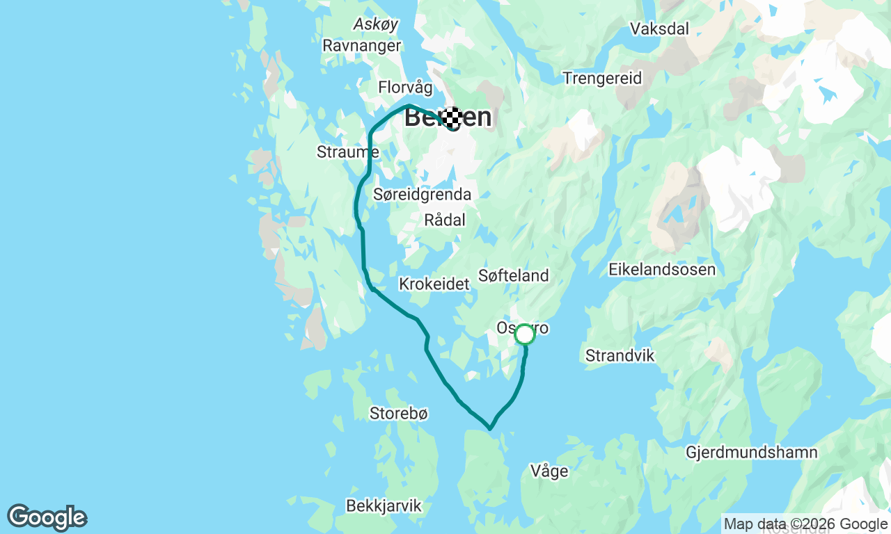 Voyage map