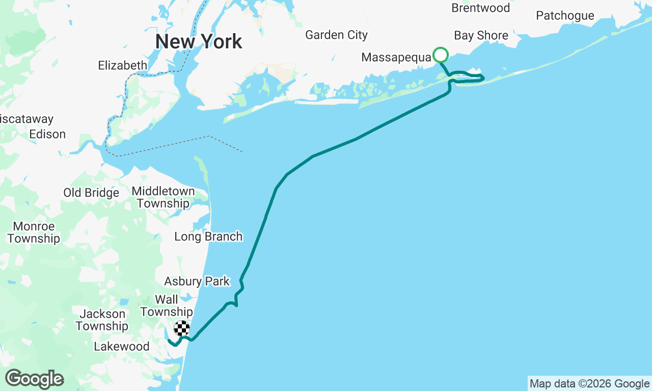 Voyage map