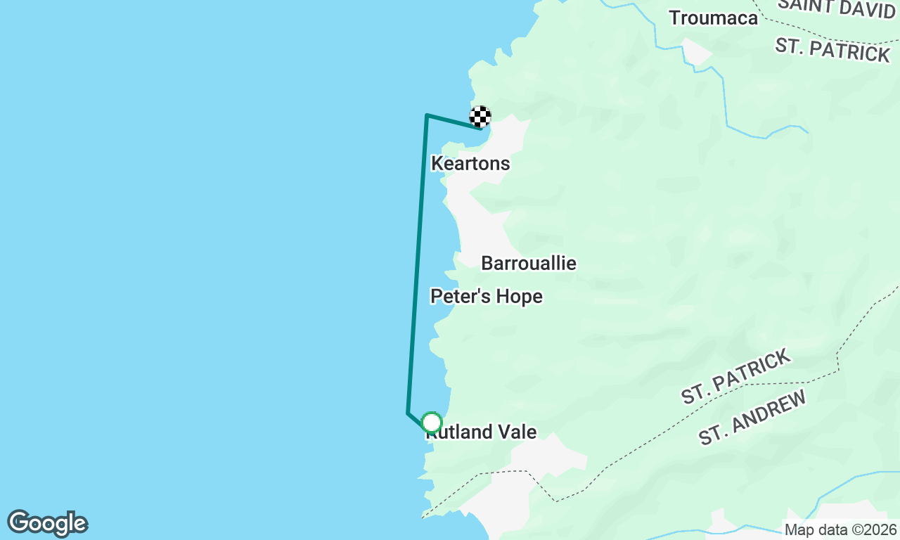 Bat Cave Bay to Walliabou