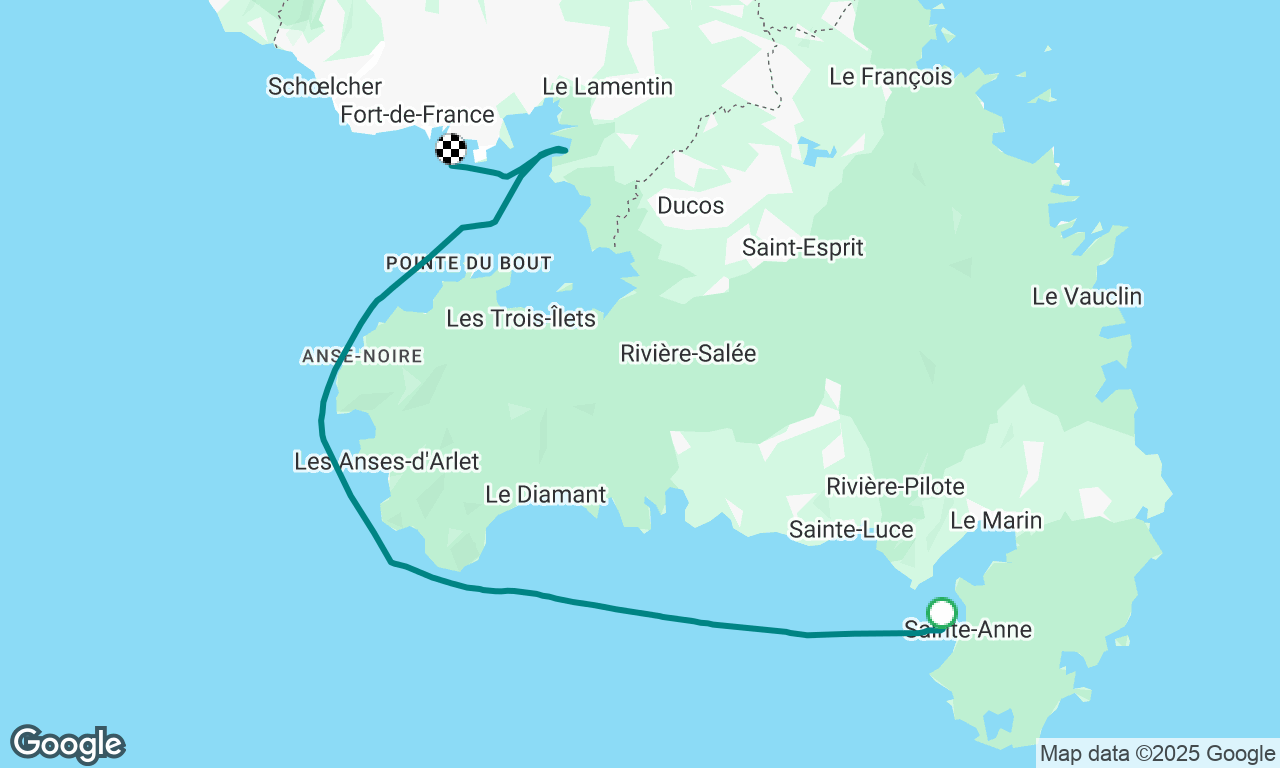 Voyage map