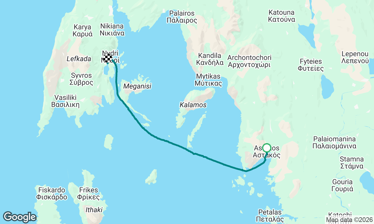 Voyage map