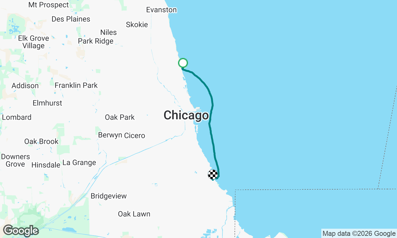 Voyage map