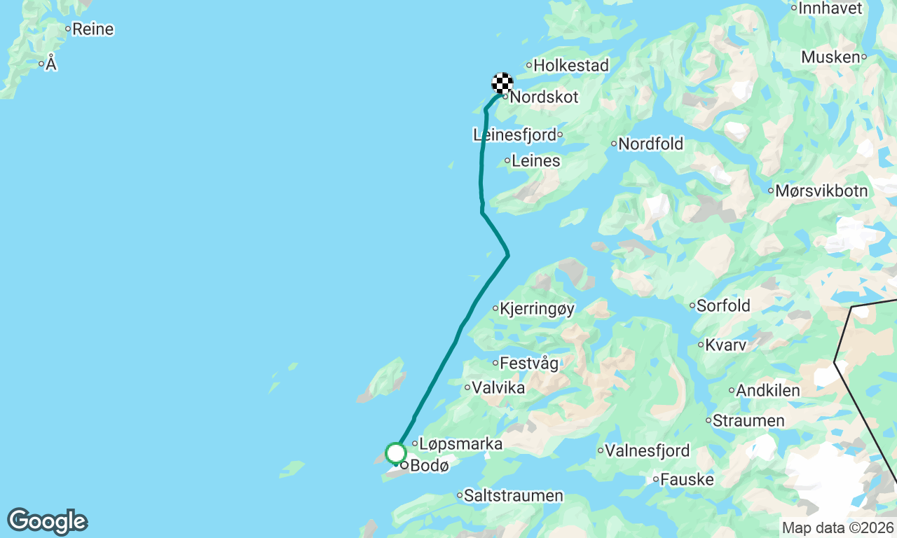 Voyage map