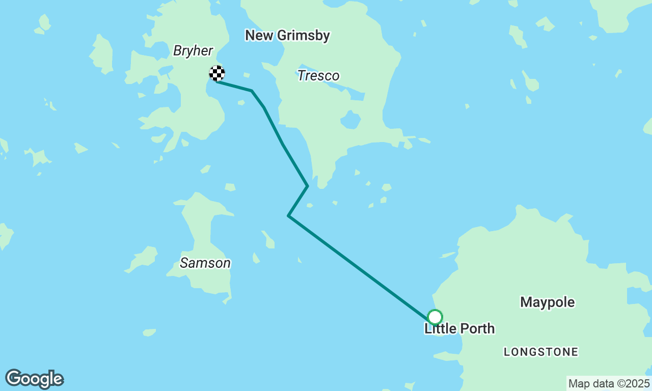 St Mary’s to Green Bay, Bryher