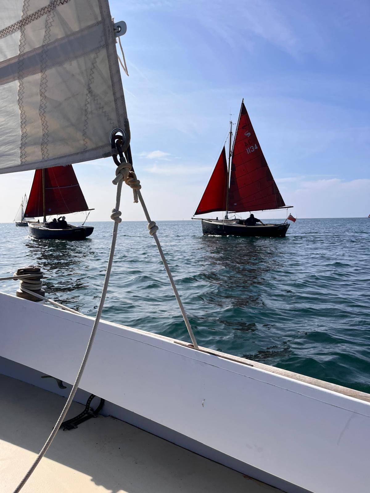 Dartmouth Regatta, Gaffers day 1._CFBCBFA5-D4E0-4A77-B6F2-53E15071C6C5