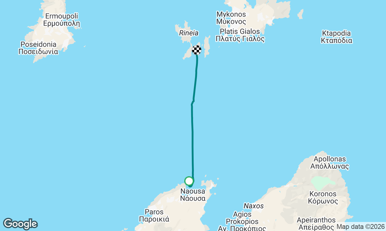 Voyage map