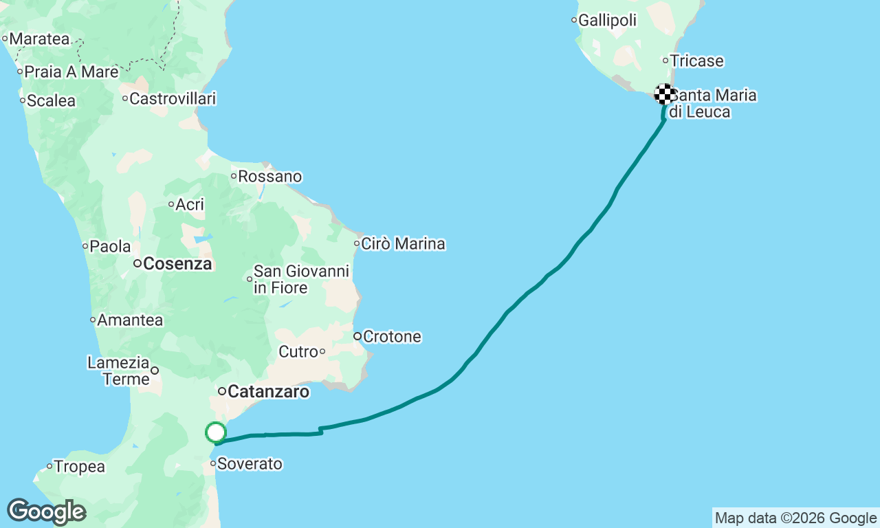 Voyage map