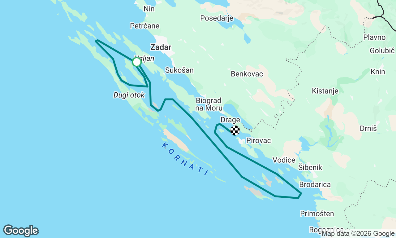Voyage map