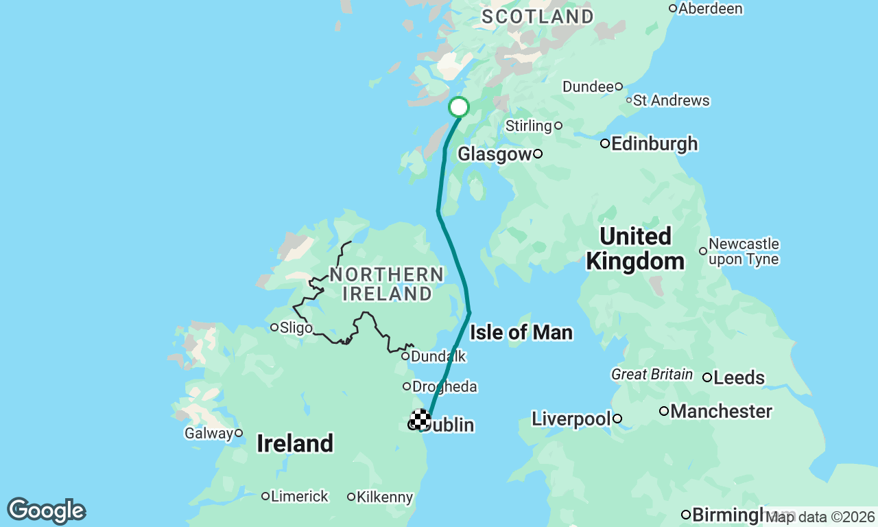 Delivery - Leg 1 - Ardfern to Dun Laoghaire 